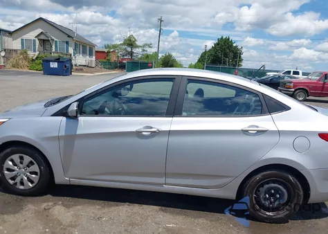 2017 Hyundai Accent Se from USA, damaged, VIN KMHCT4AEXHU216735